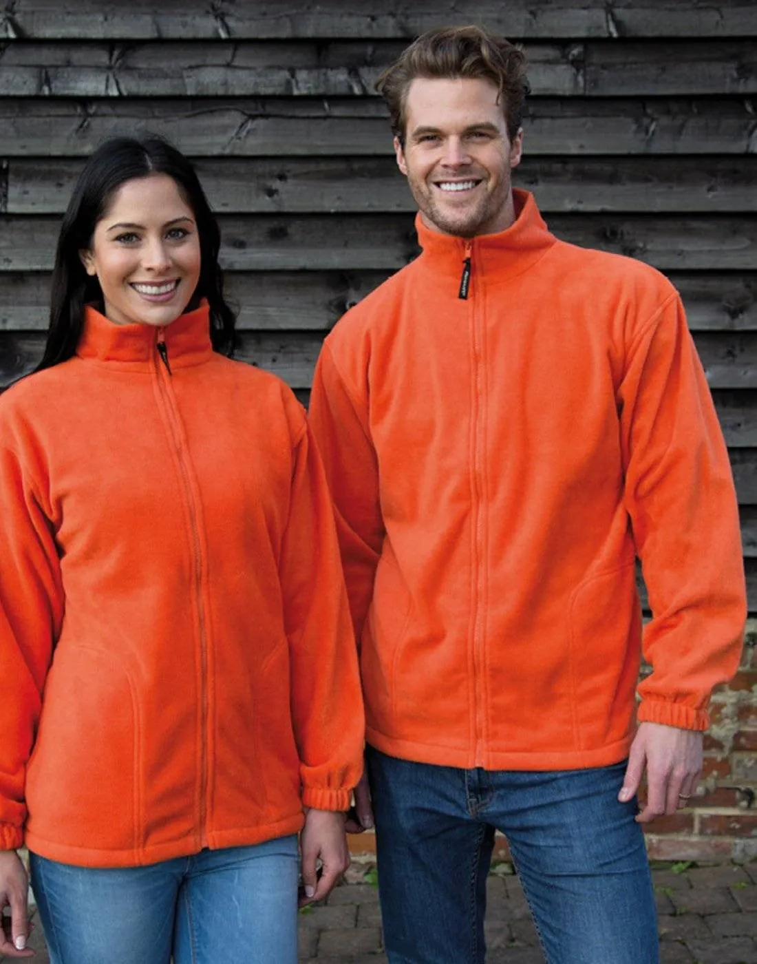 Full Zip Active Fleece Jacket | BLACK Cold Snap Chilly Weather Gear