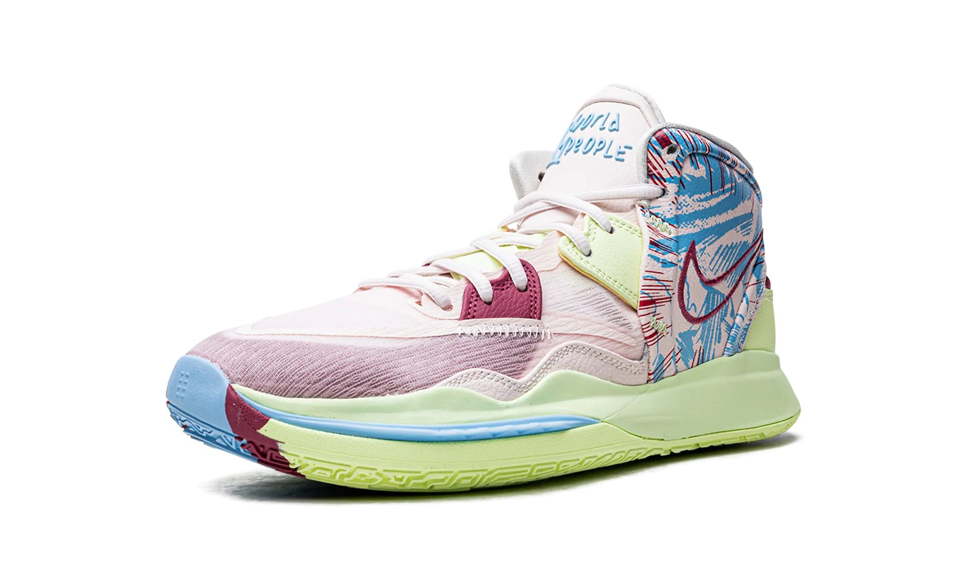 Kyrie 8 Infinity "1 World 1 People" long - jump running shoes