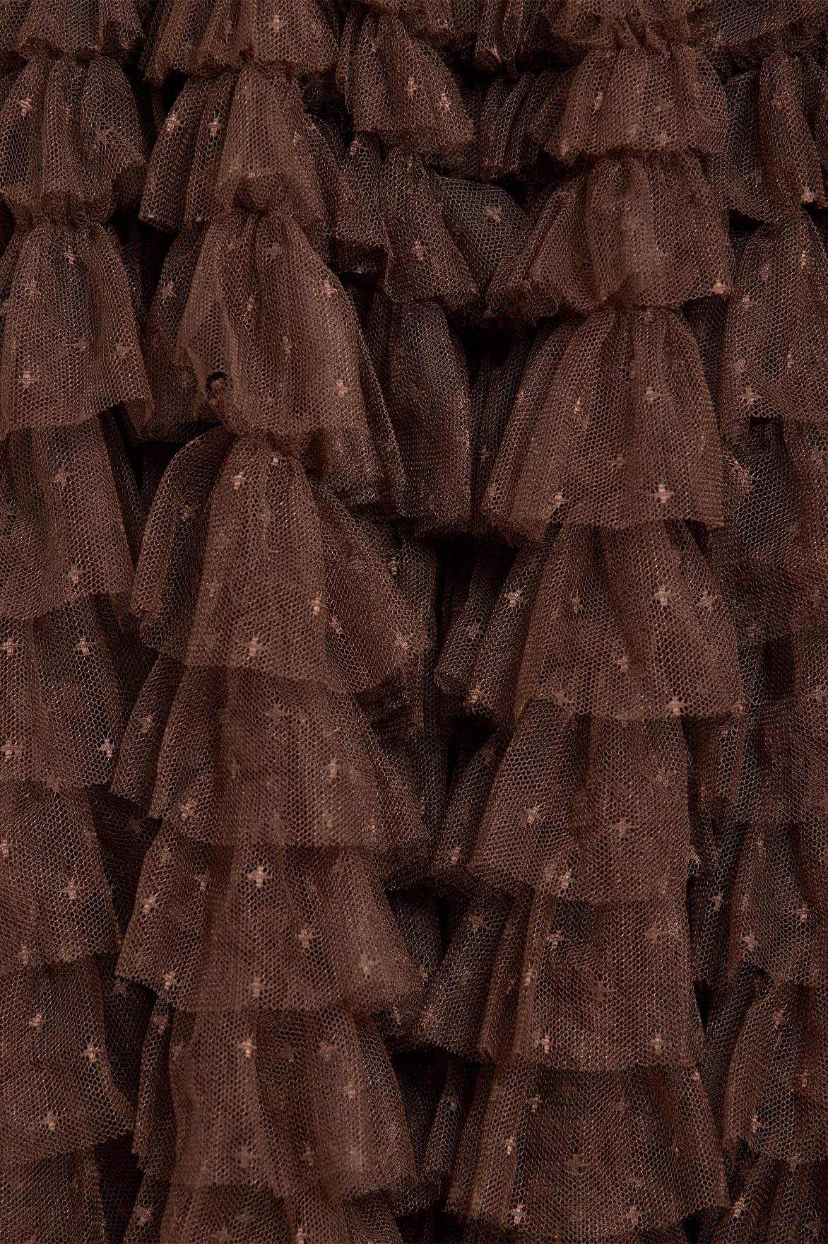 Metallic Finish velvet feel Hattie Ruffle Strapless Ankle Gown