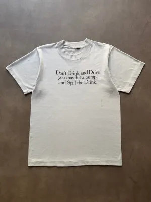 1980s ??Don??t Drink and Drive?? tee (M) Daily Casual Sporty Design