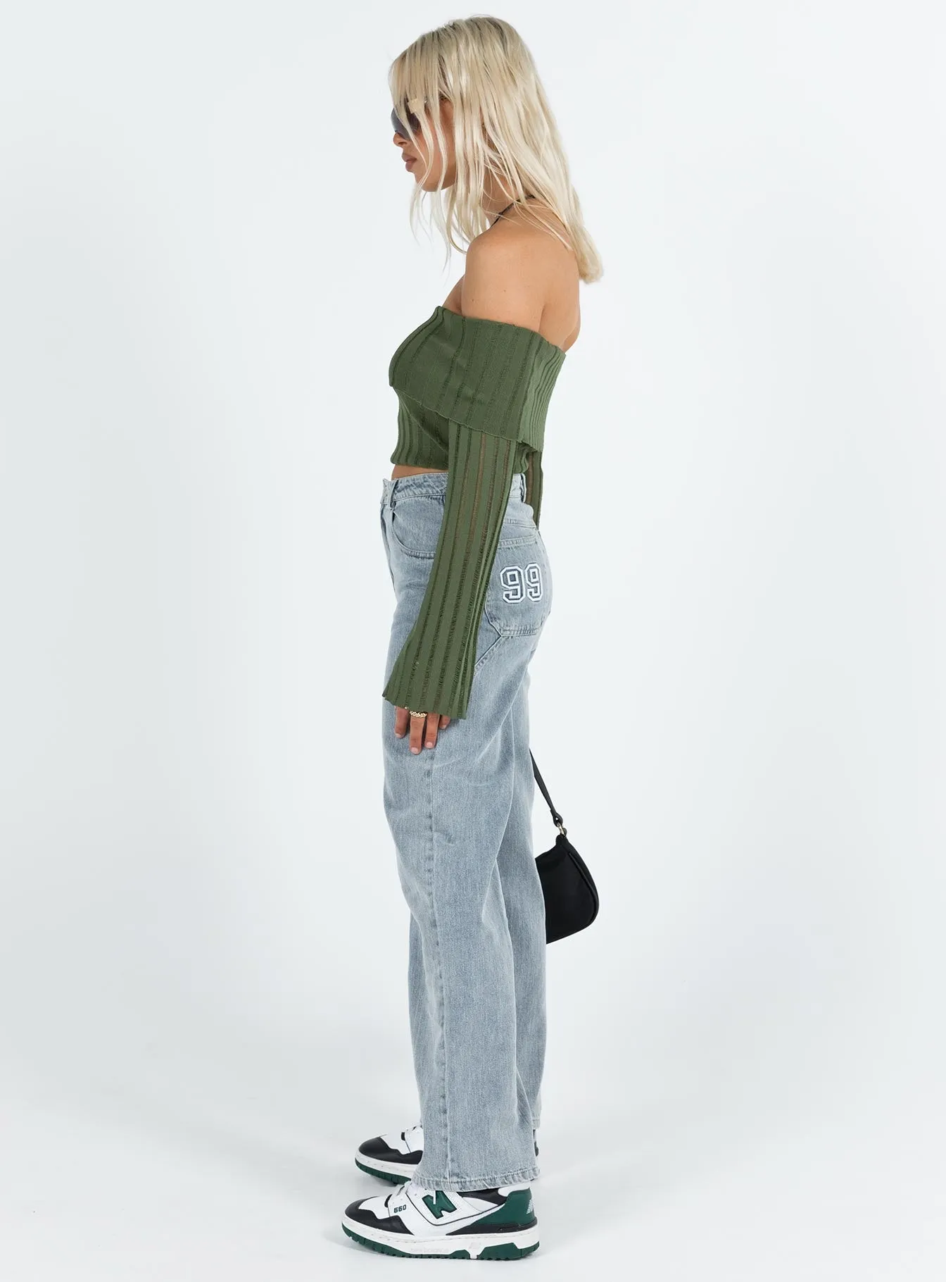 Garza Wide Leg Jeans Denim Slim Sunny Vibes Festival Outfit