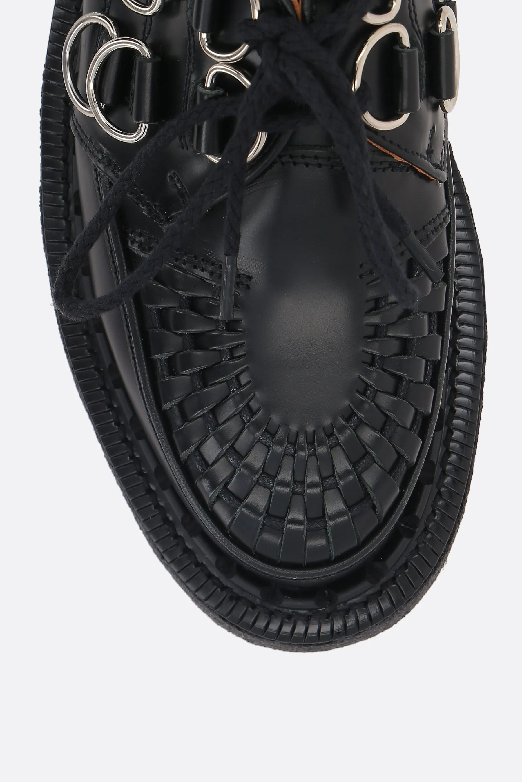 Easy Fit Natural Support Gibson shiny leather creepers