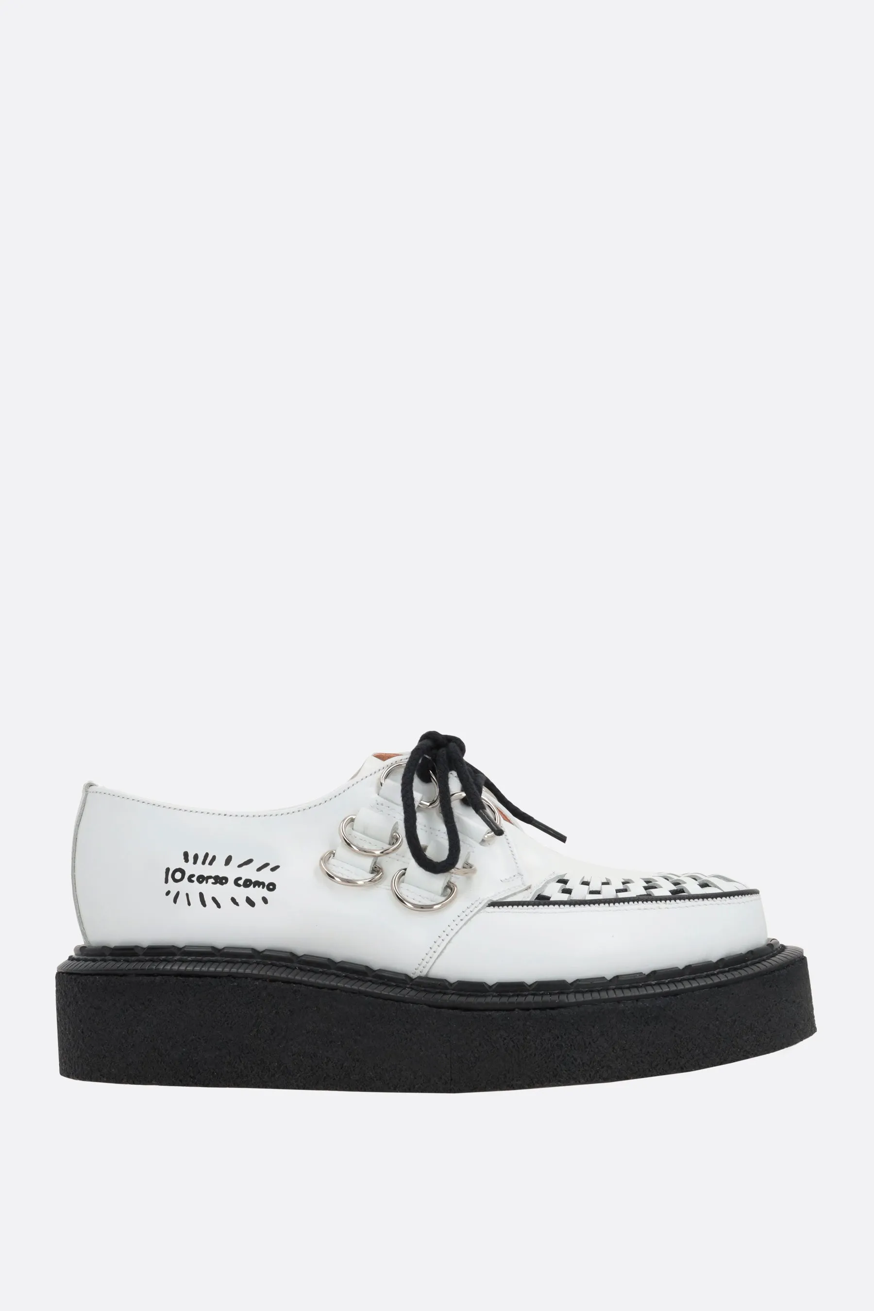 Gibson shiny leather creepers Relax Step