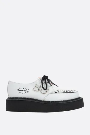 Gibson shiny leather creepers Relax Step