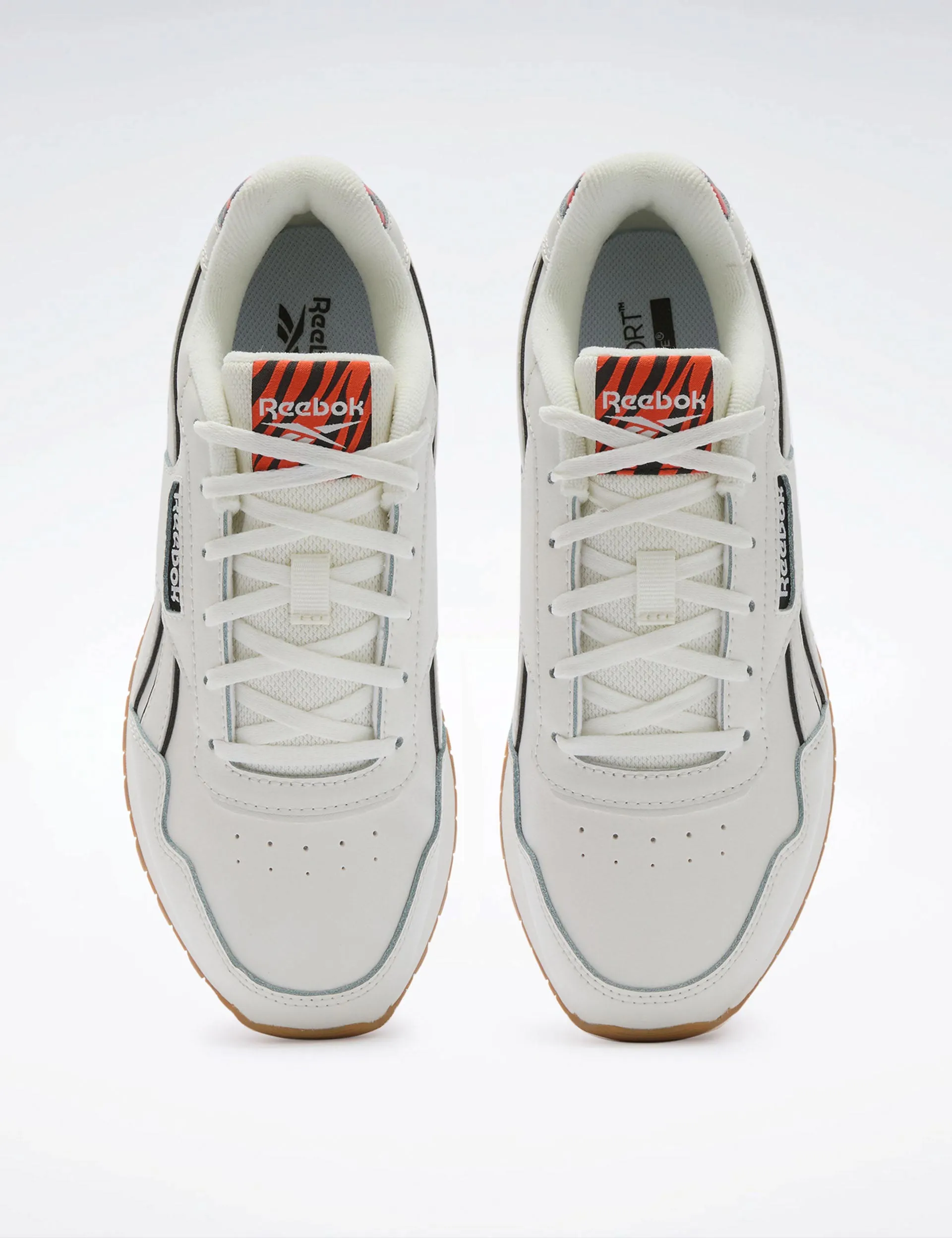 Durable Stitching Technique Glide Shoes - Chalk/Black