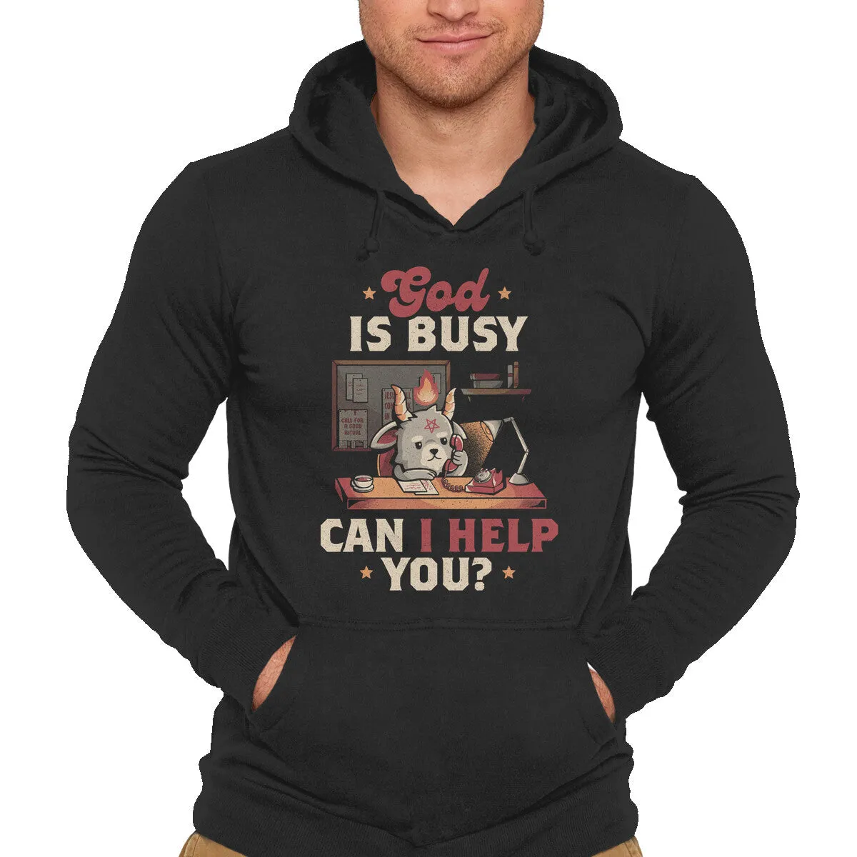 Machine washable God Is Busy