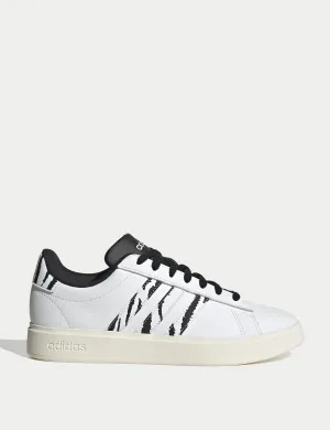 Grand Court 2.0 Shoes - Cloud White/Core Black Subtle Vibe