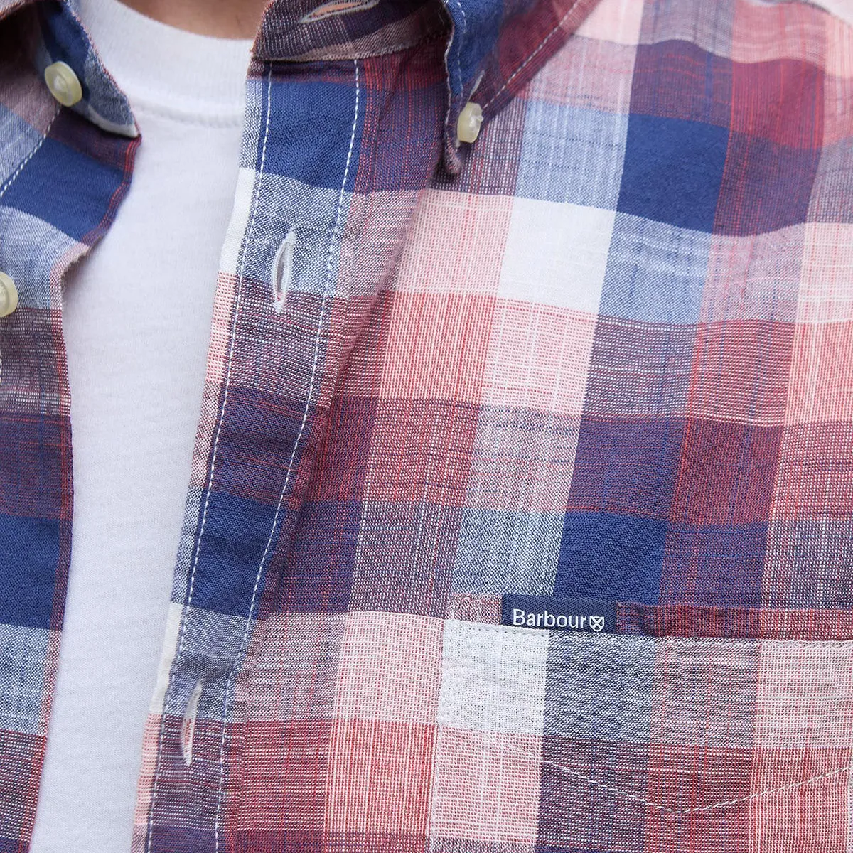 Sustainable Fibers Barbour - Hillroad Tailored Shirt in Red Spice