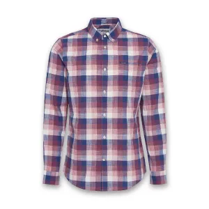 MinimalistDesign Durable Color Retention Barbour - Hillroad Tailored Shirt in Red Spice