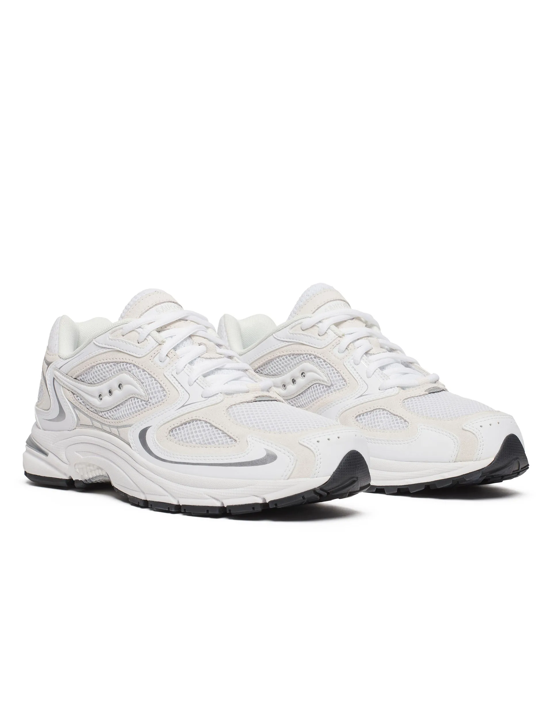 Grid Jazz 9 Suede - White/Off White Simple Touch Ad Shoot