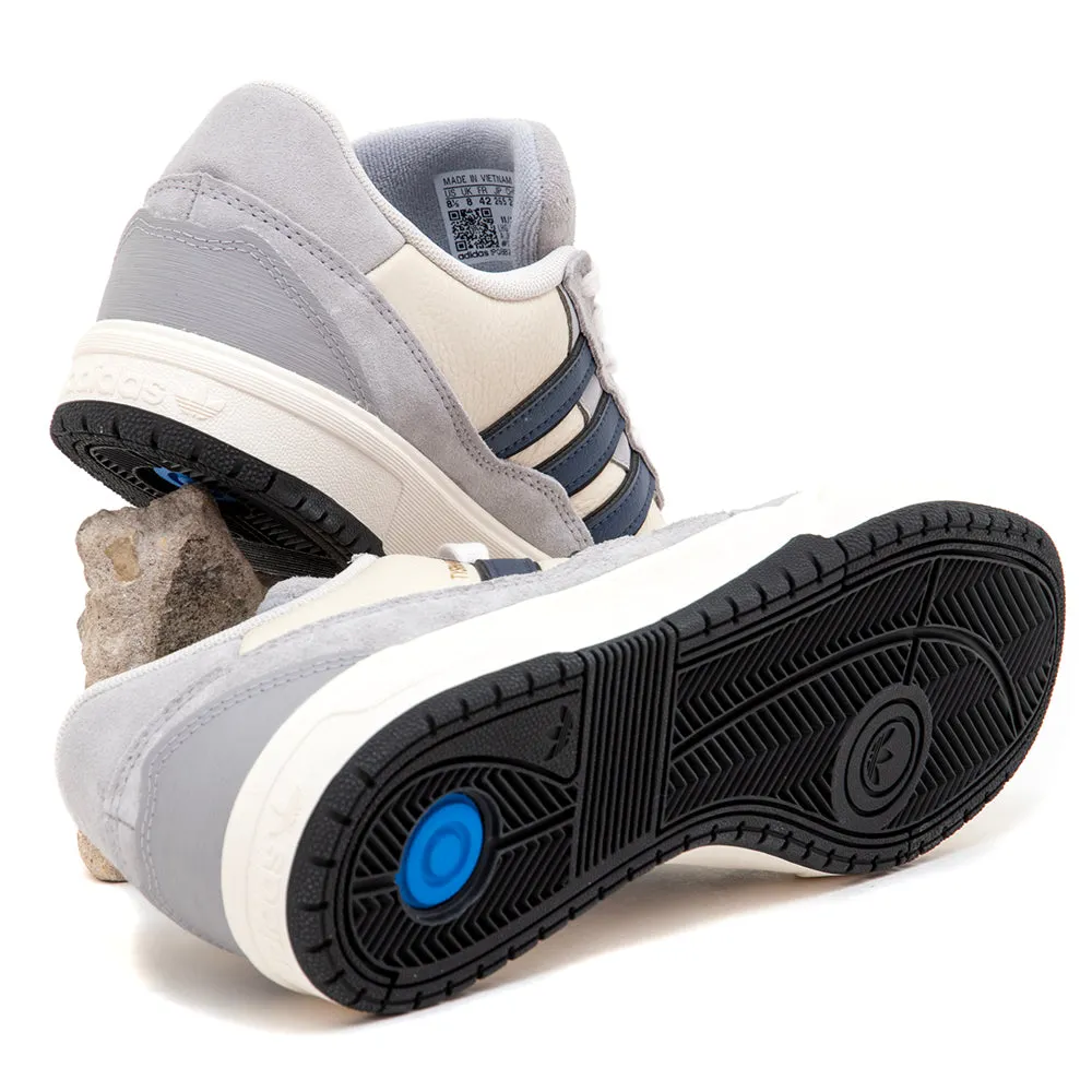 Tyshawn II (Grey Two / Collegiate Navy / Core White) (S) Breathable City Adventure Cosmic Glow