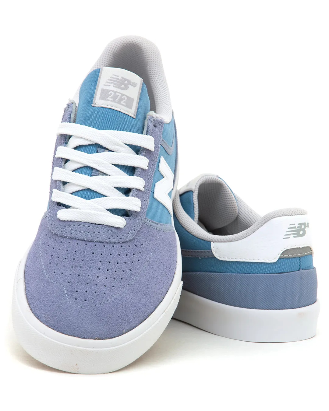 Quick Drying Casual Wear All Day Comfort Engineering NM272 (Ocean Blue / White Suede / Canvas)