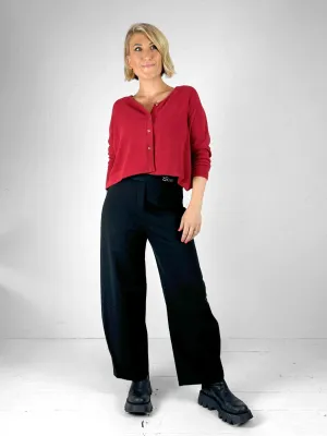 Multi-Purpose Wear Day Wear Hale Technical Jersey Black Trousers