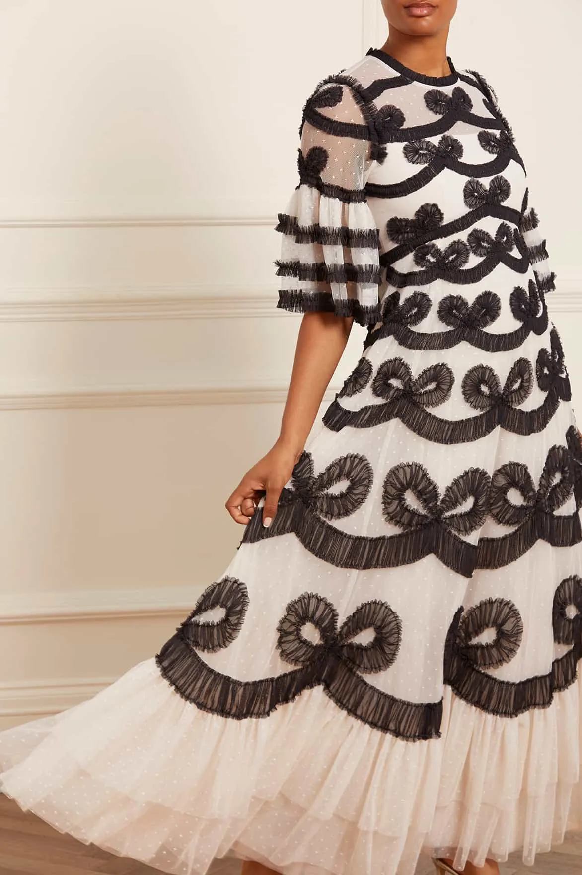 Ingrid Gown Modern Lines