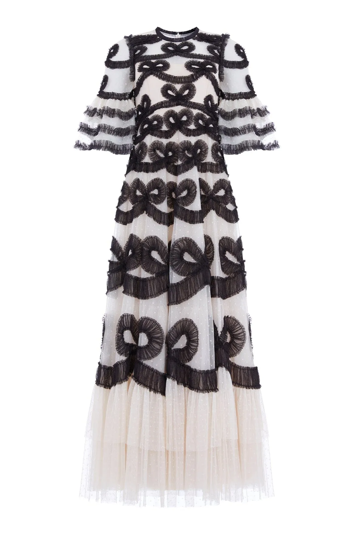 Ingrid Gown Comfortable travel dress Magnetic-Closure