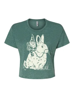 Workout Gnome Wanderer ?? Cropped T-Shirt