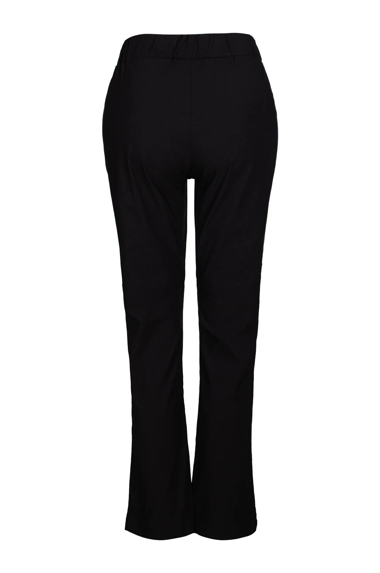 Stretch Material Comfort Flex Mid Calf Pant | Black | 2161C1