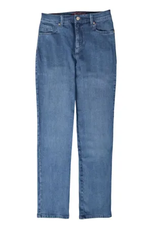 Button Fly Closure Stretch 'Amanda' Jeans