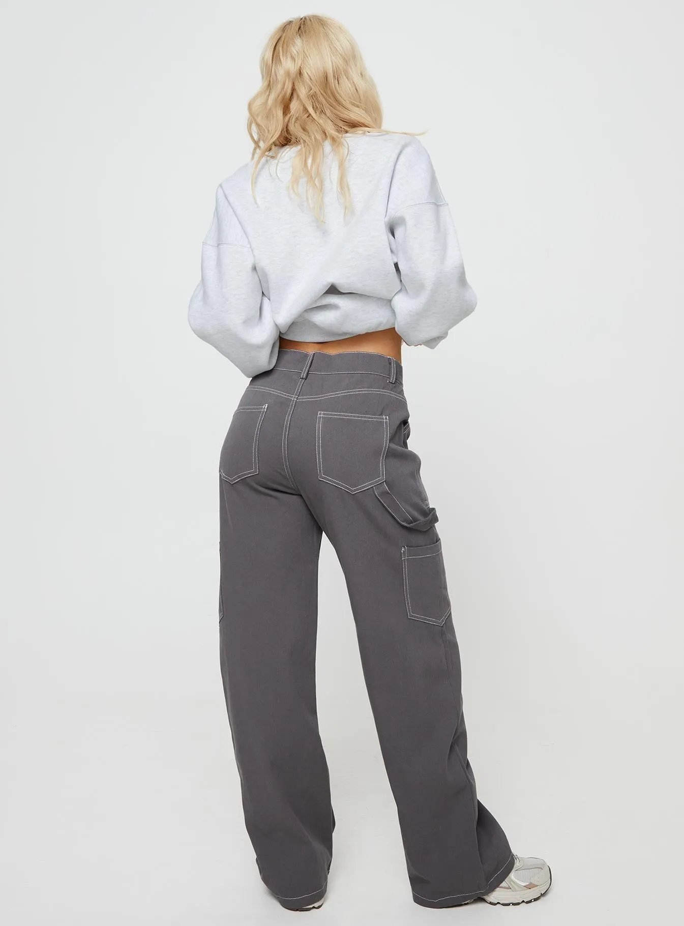 Easy Match Plain Favorite Hellier Cargo Pant Slate