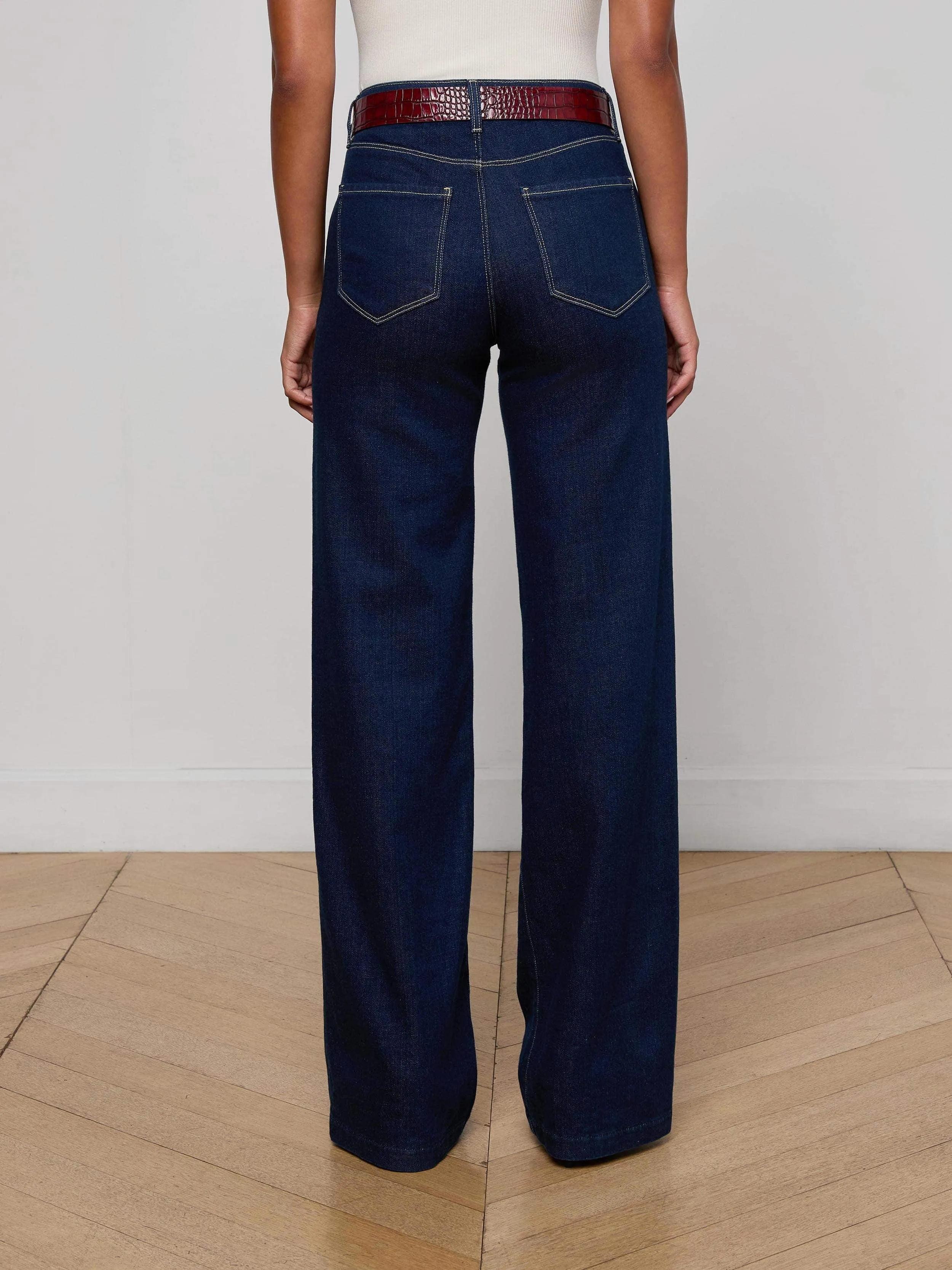 Go-To Style Travel Ease Clayton Wide-Leg Jean