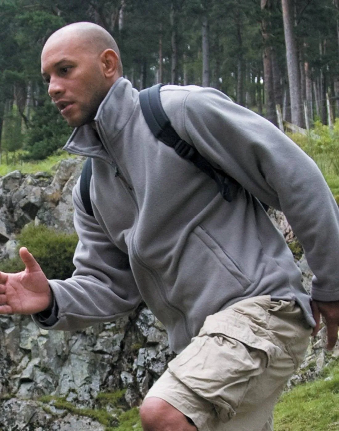 Horizon High Grade Microfleece Jacket | BLACK Cold Trail Simple Layer