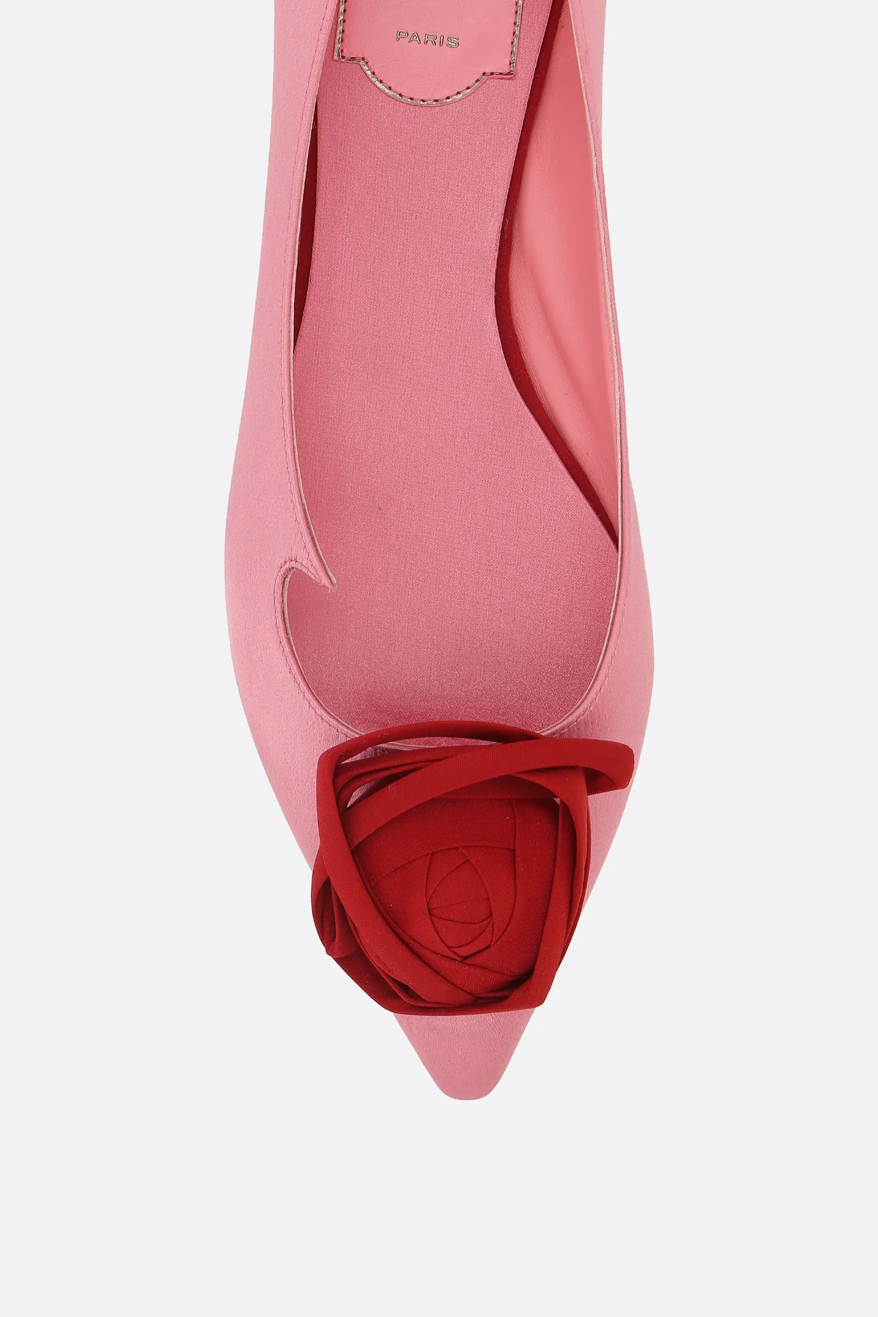 I Love Vivier ballerina in satin Support Feel