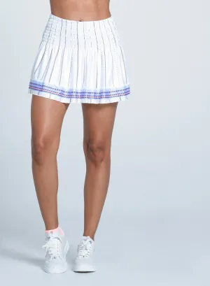 Breezy Love Smocked Skirt-14" Chill Mood