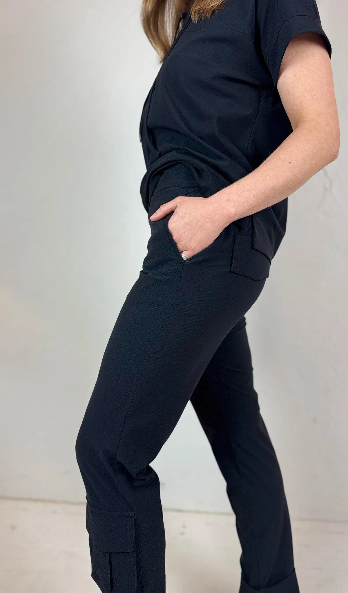 Jane Lushka Technical Jersey Trousers Soft Support Convertible legs