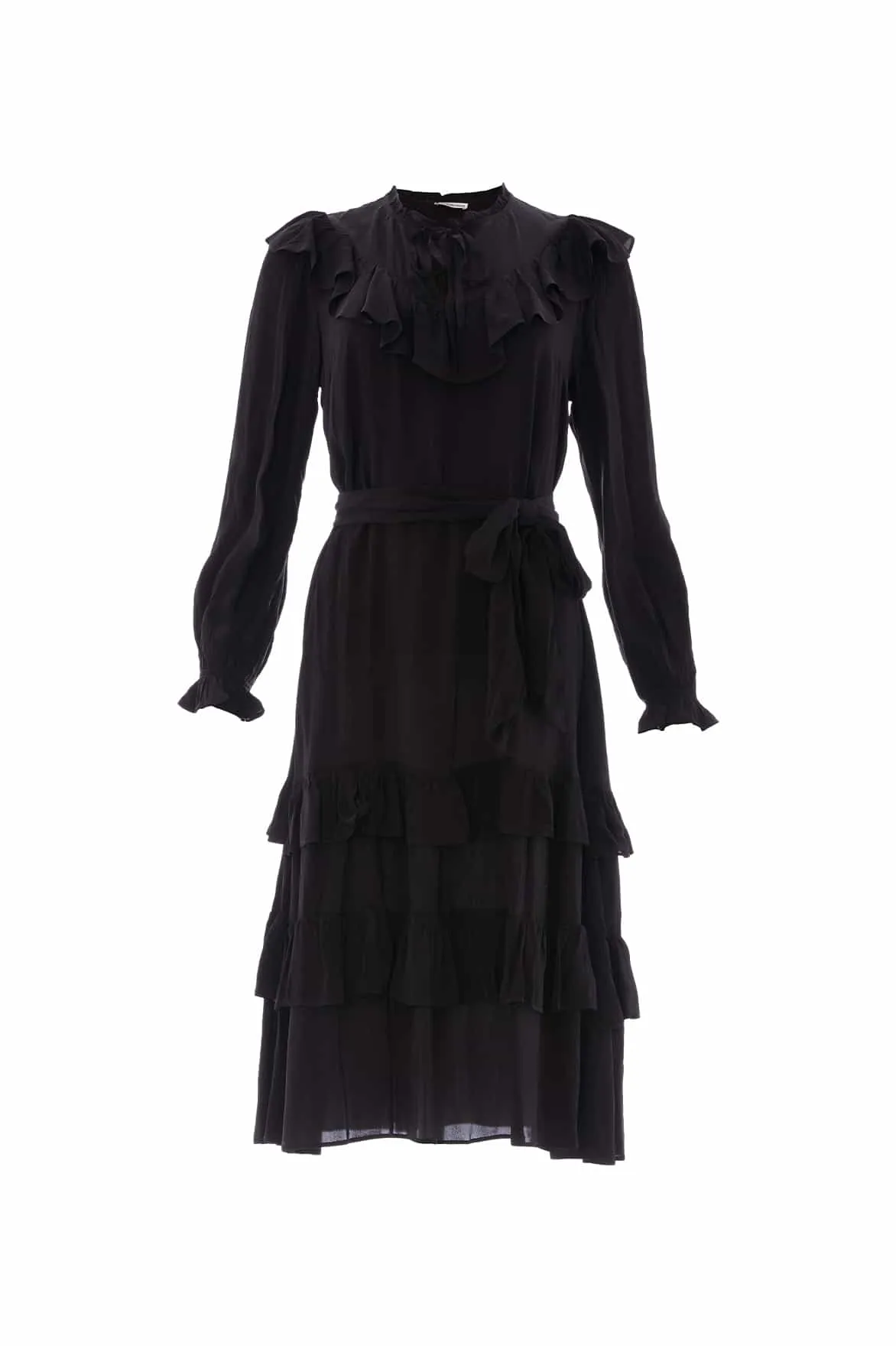 Joelle Crepe Midaxi Dress Comfortable Cut