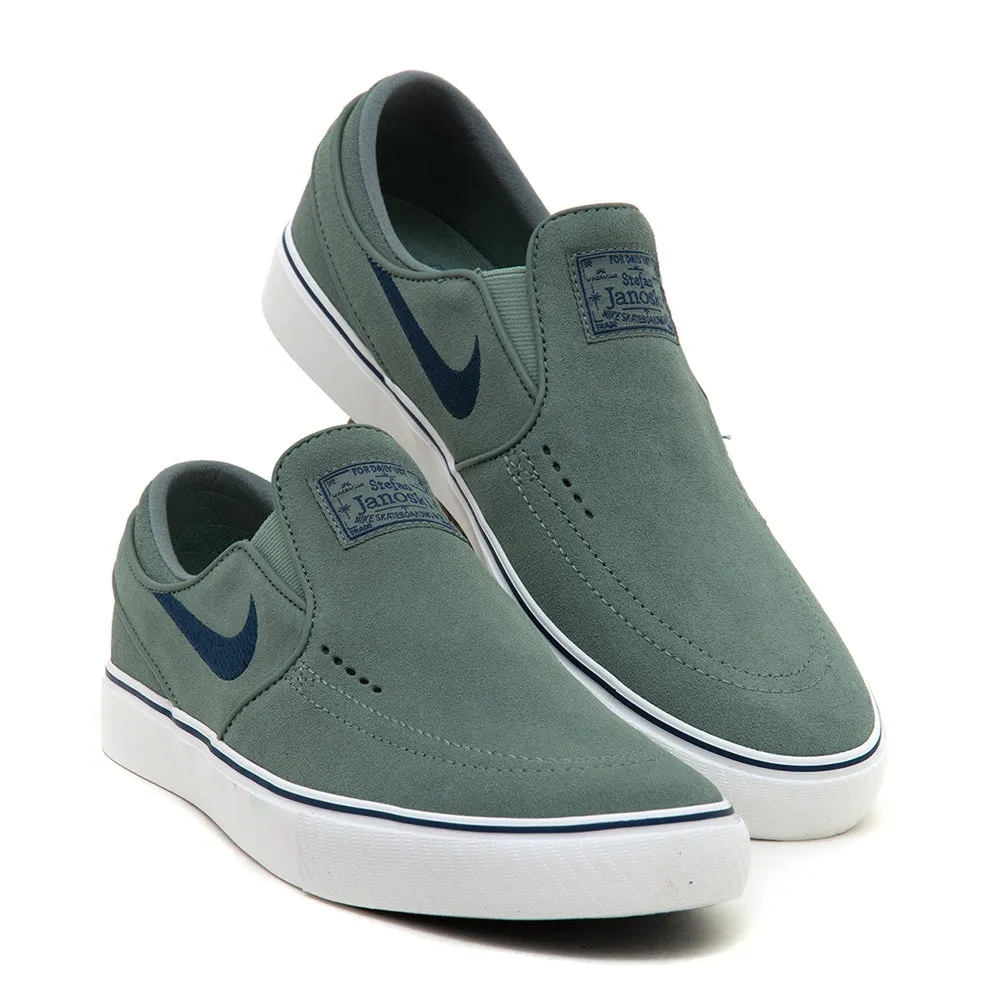 Soft Neutral Injury Safe Janoski  Slip (Clay Green / Navy-Clay Green-Summit White) (S)