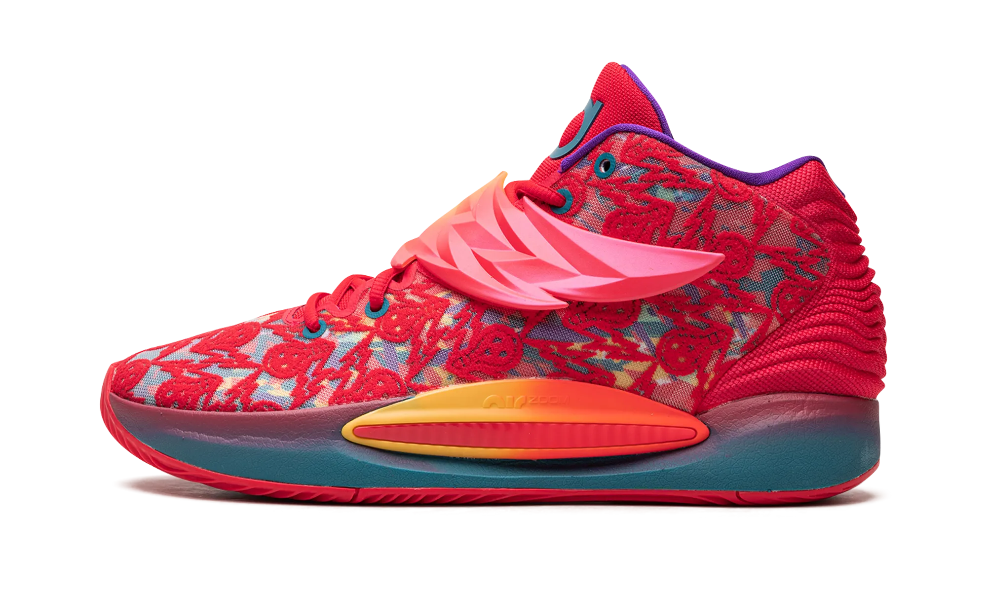 lateral support shoes eco - friendly material shoes KD 14 "Ron English"