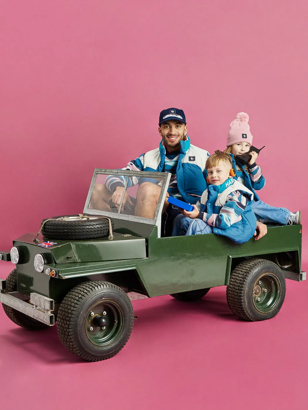 Kids Santana Puffer Gilet Bold Statement Quick drying material