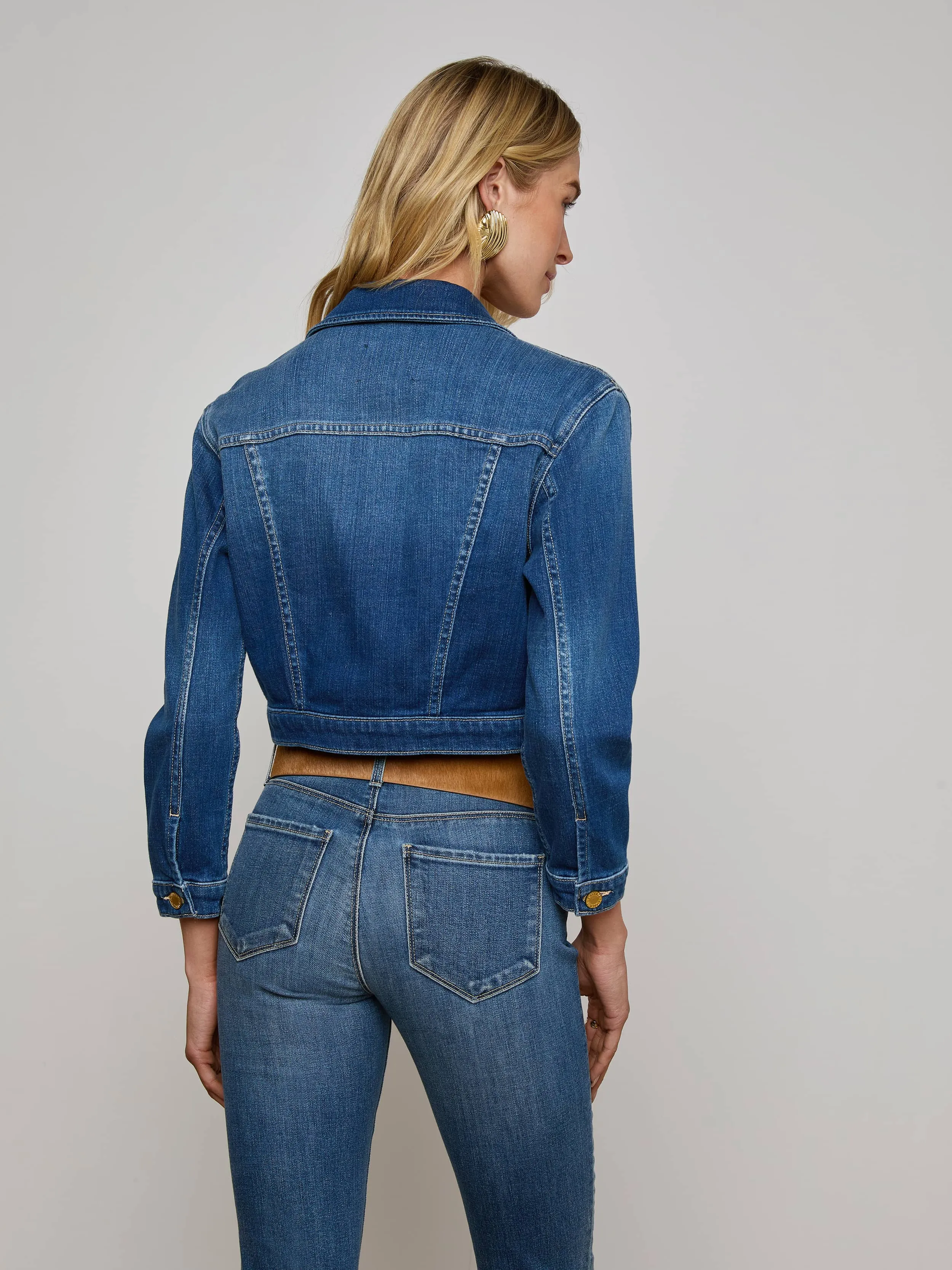Smooth Comfort Koda Cropped Jean Jacket