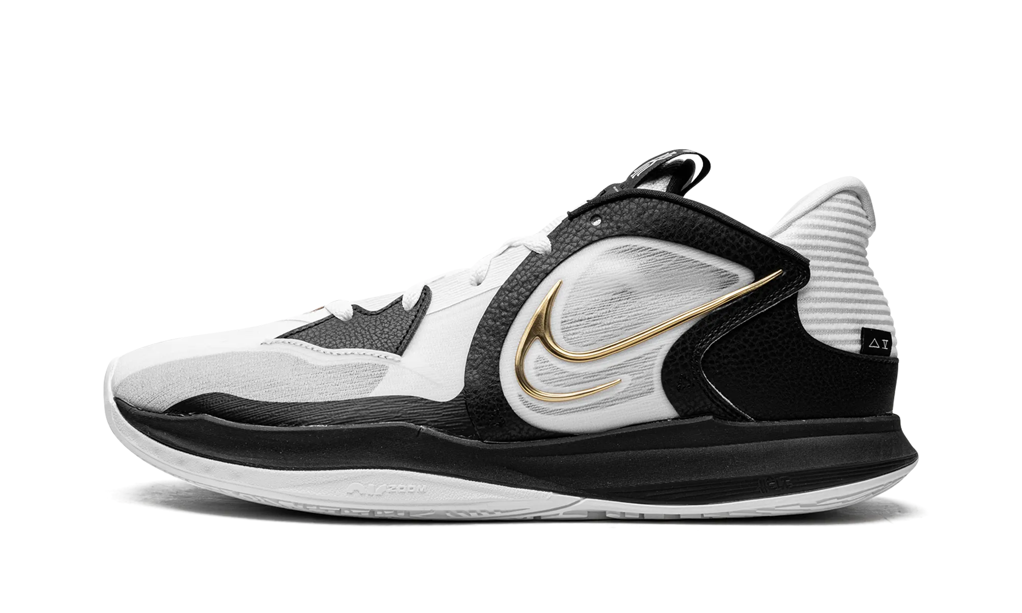 Kyrie Low 5 "Metallic Gold" Quick Dry Technology breathable leather shoes