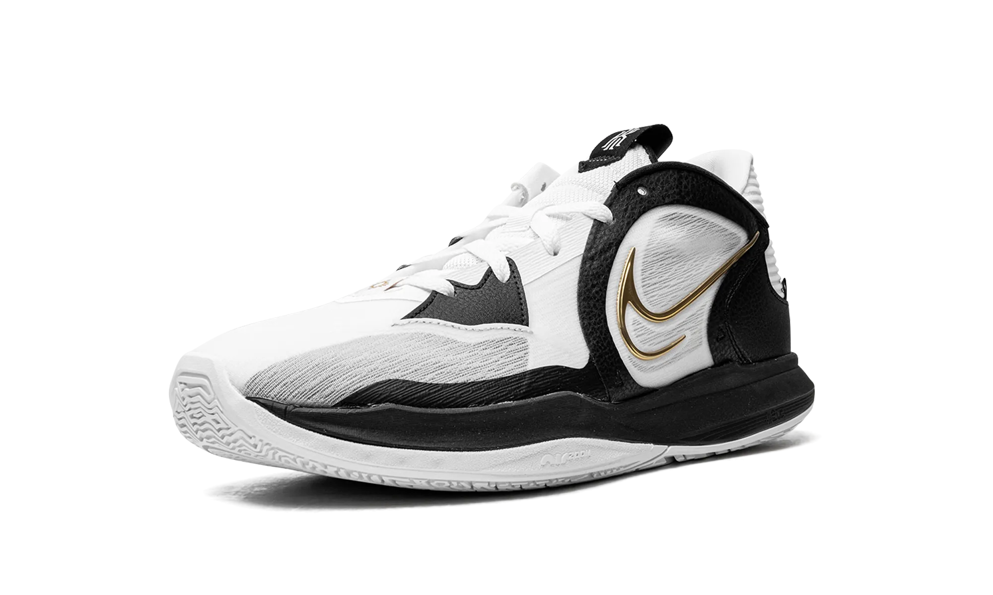 narrow - base - feature shoes Kyrie Low 5 "Metallic Gold"