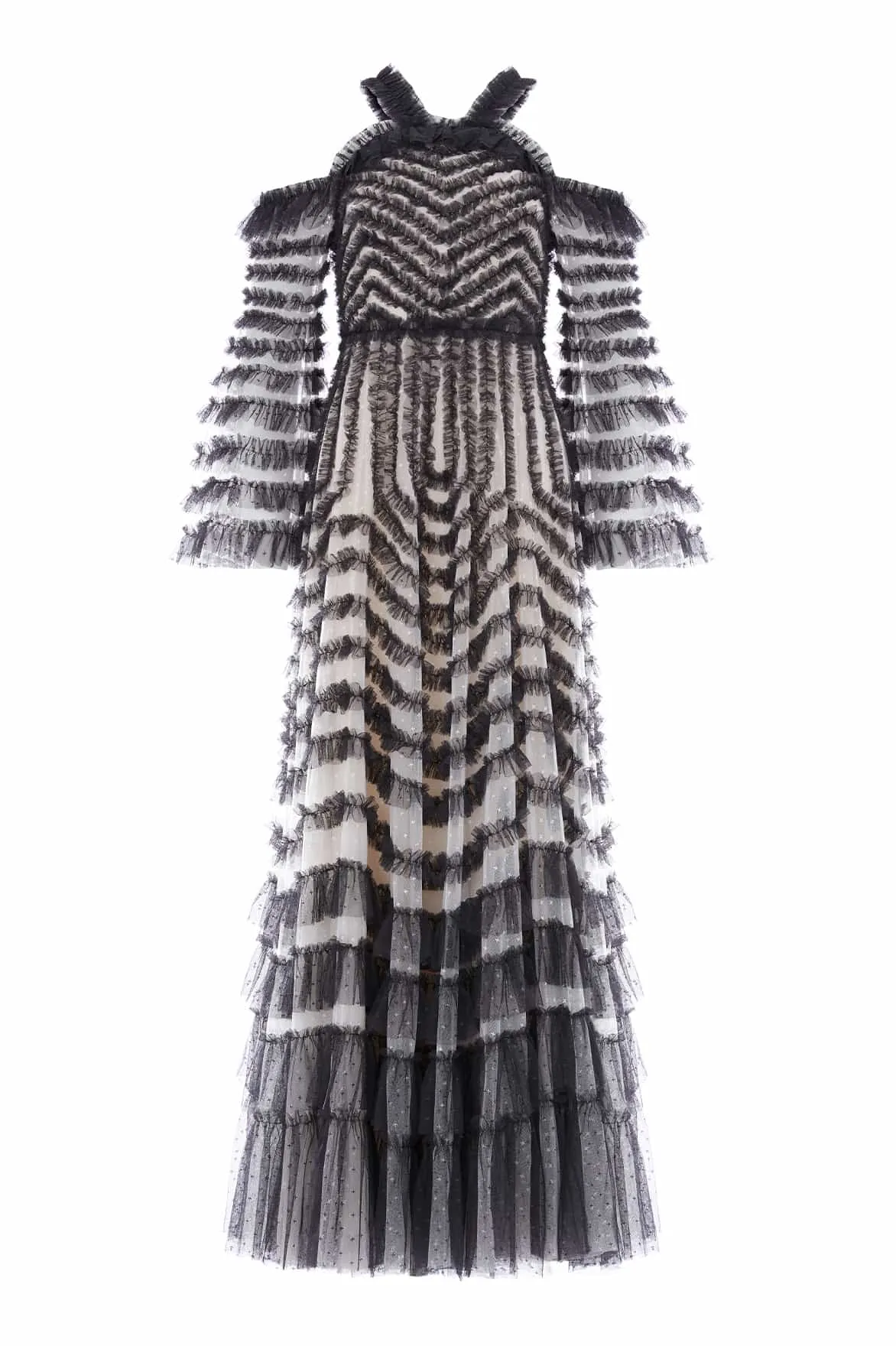 Easy Texture La Vie En Rose Off-Shoulder Gown