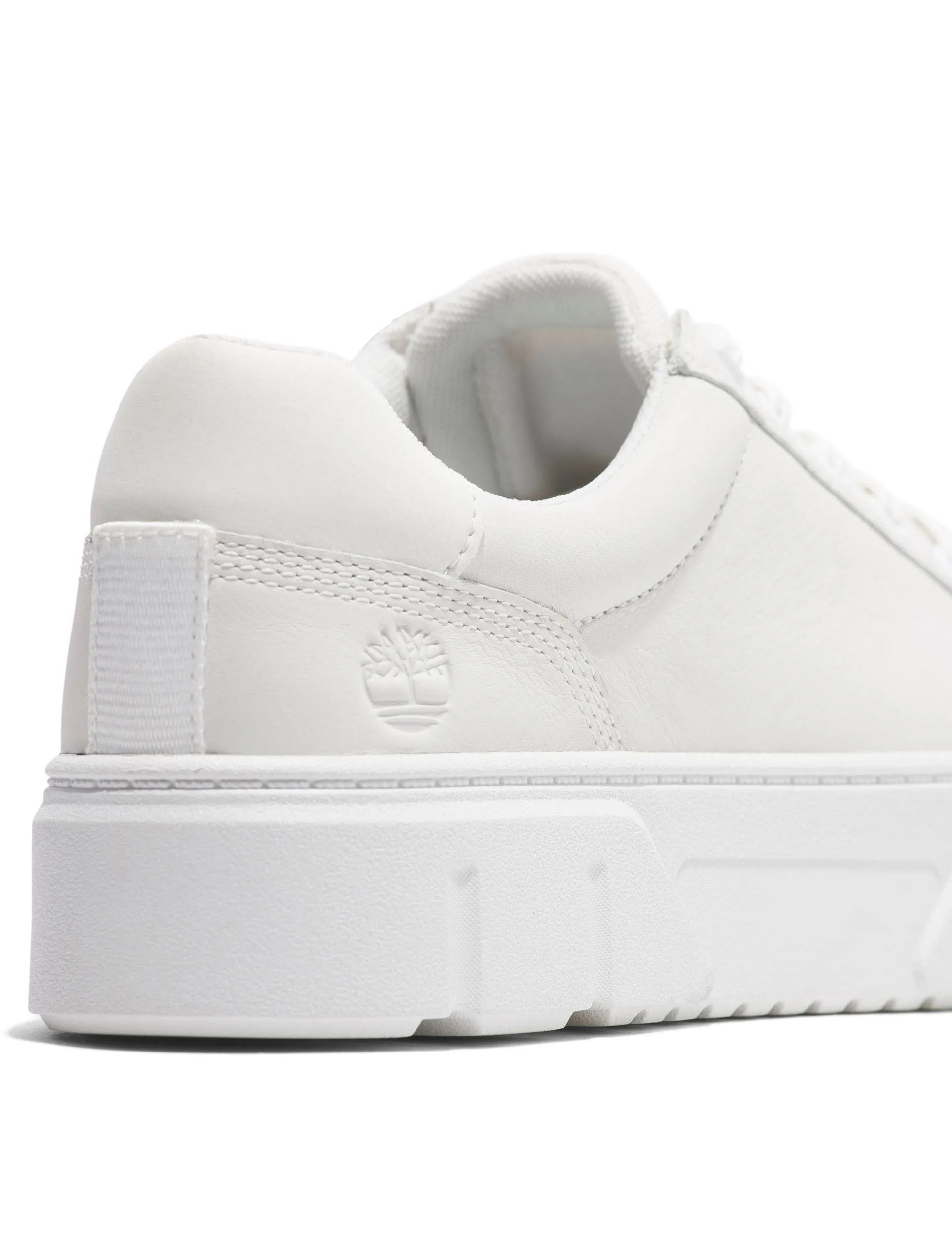 Easy Pair Laurel Court Leather SneakerWhite Leather