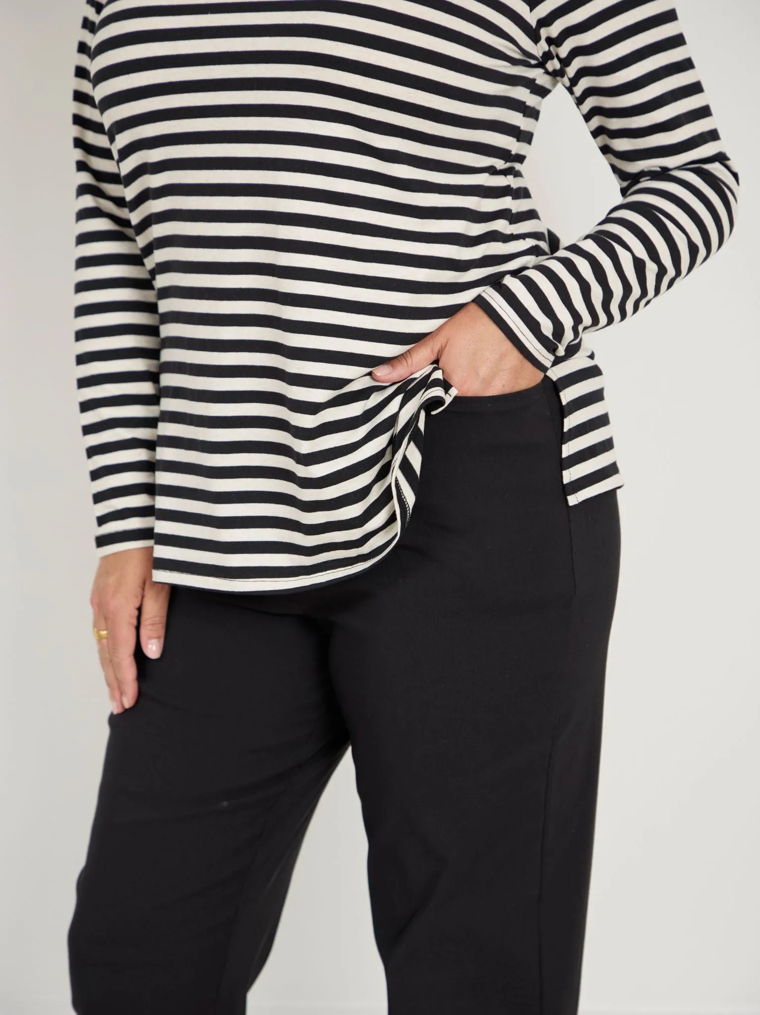 Universal Fit System Ruth Stretch Trouser - Black