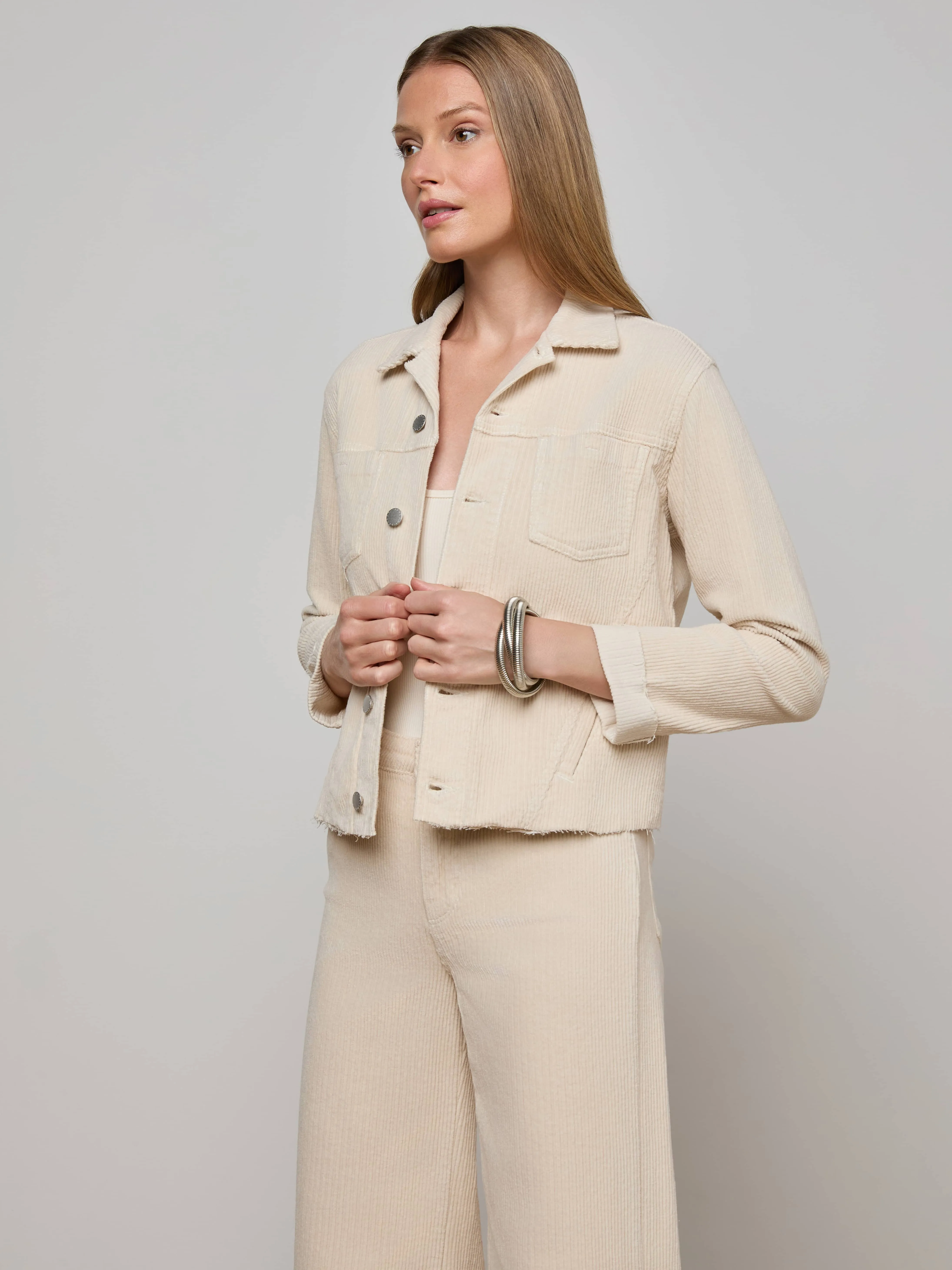 Eco Certified Textile Standards Janelle Corduroy Jacket