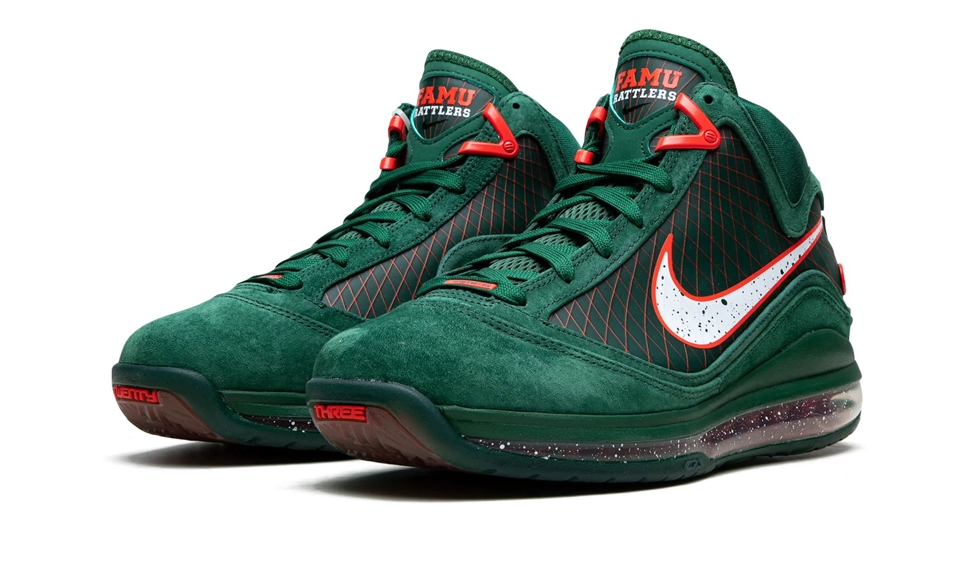 pilates running shoes slow - paced shoes LeBron 7 "FAMU"