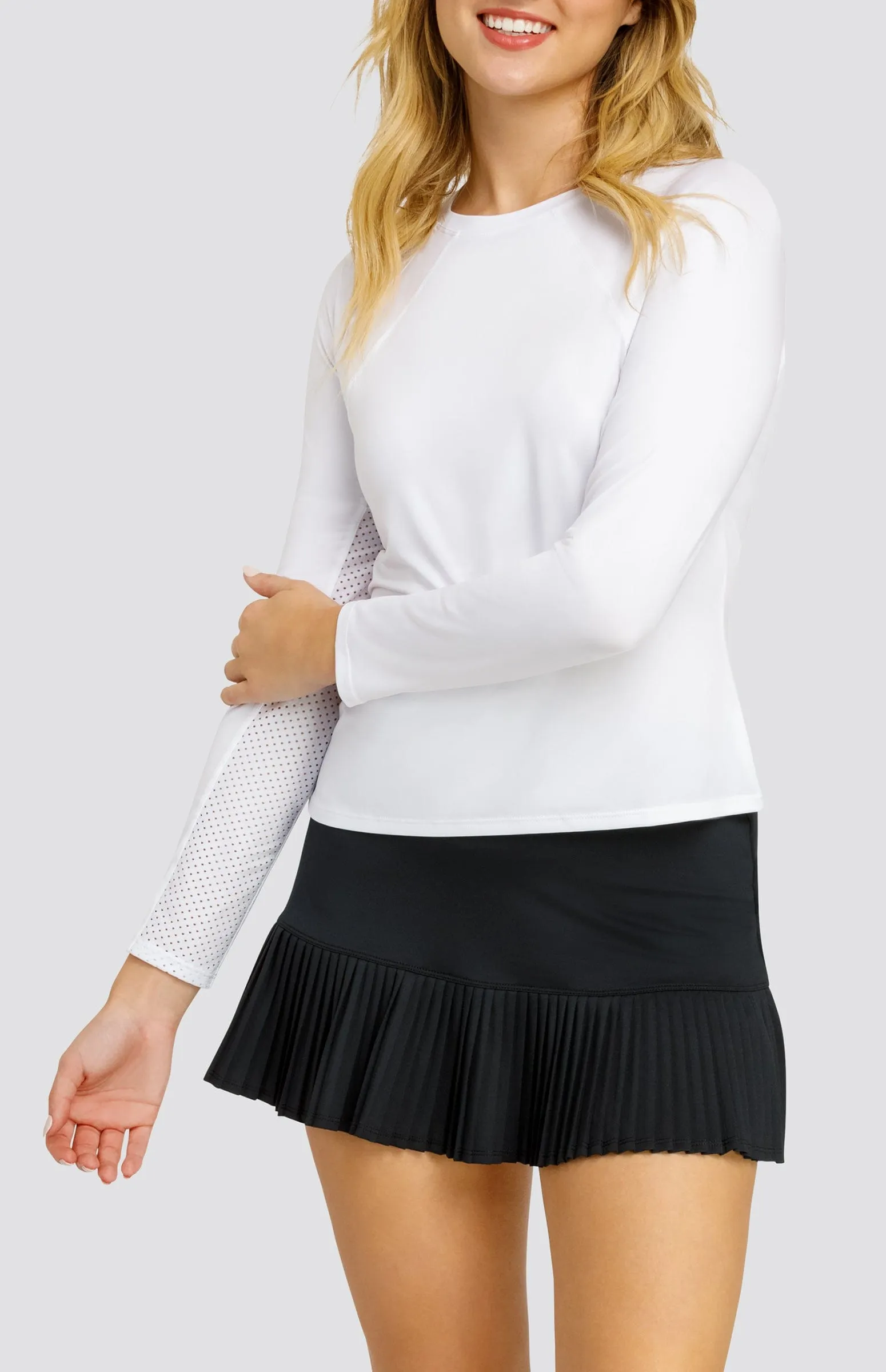 Legend Top - Chalk White Soft Touch Texture Street Casual Look