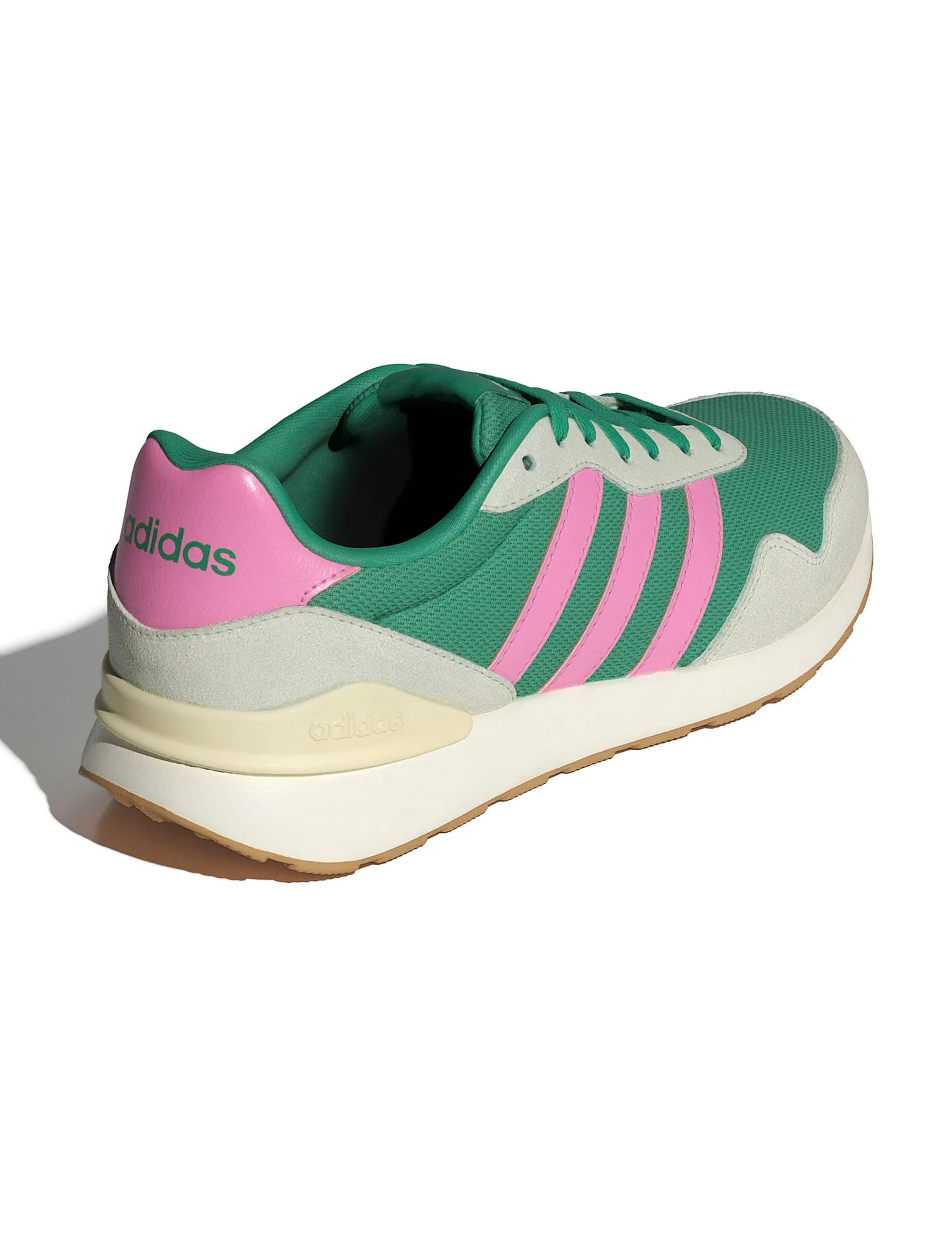 light texture Run 60S 4.0 Shoes - Semi Court Green/Bliss Pink/Warm Vanilla
