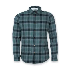 Barbour Intl. - Joshua Check Shirt in Deep Green Practical Comfort