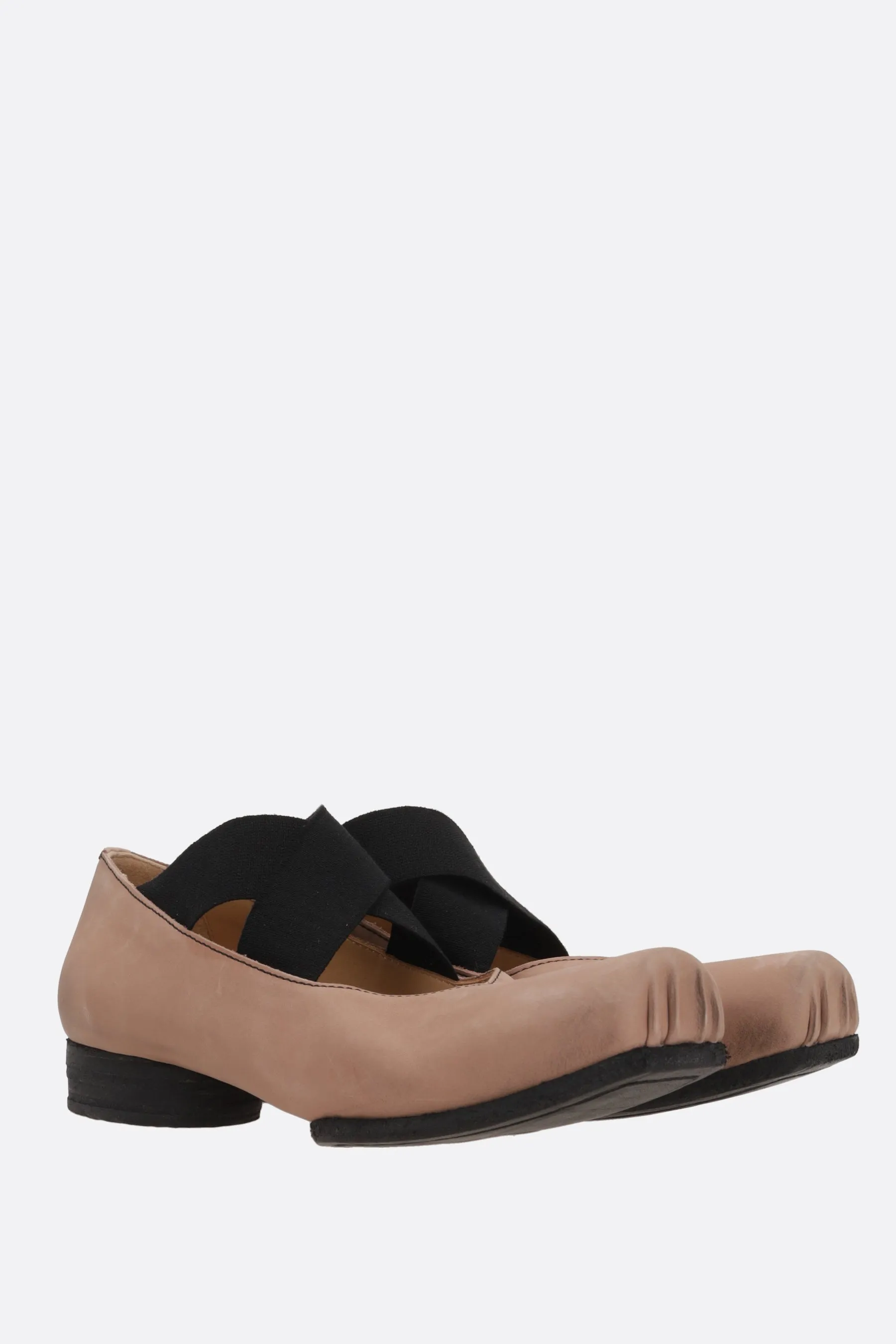 vintage nubuck ballerinas Full Support Style Basic