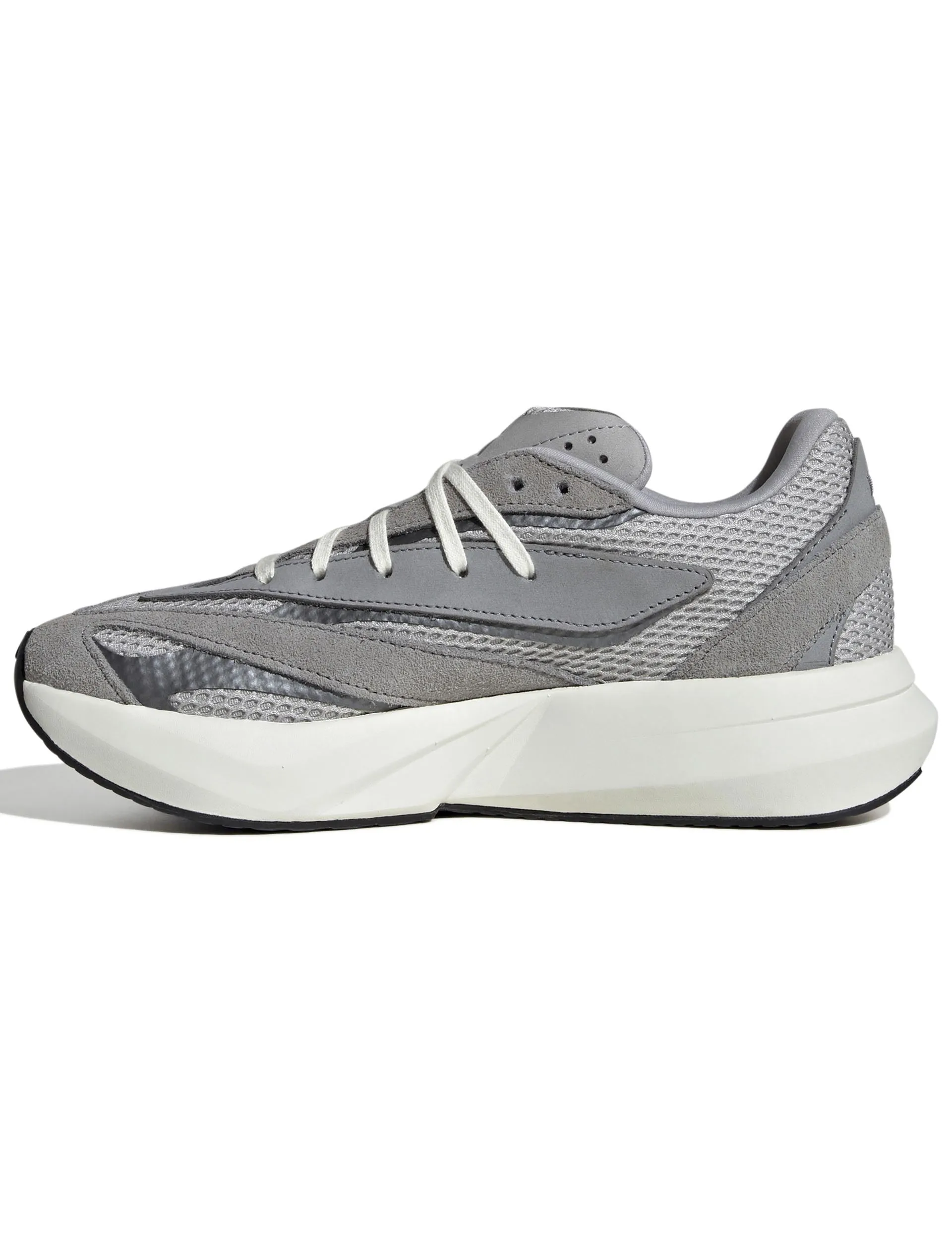 Microfiber Lining Technology Guard Step Lightblaze Shoes - Grey Two/Grey Three/Iron Metallic
