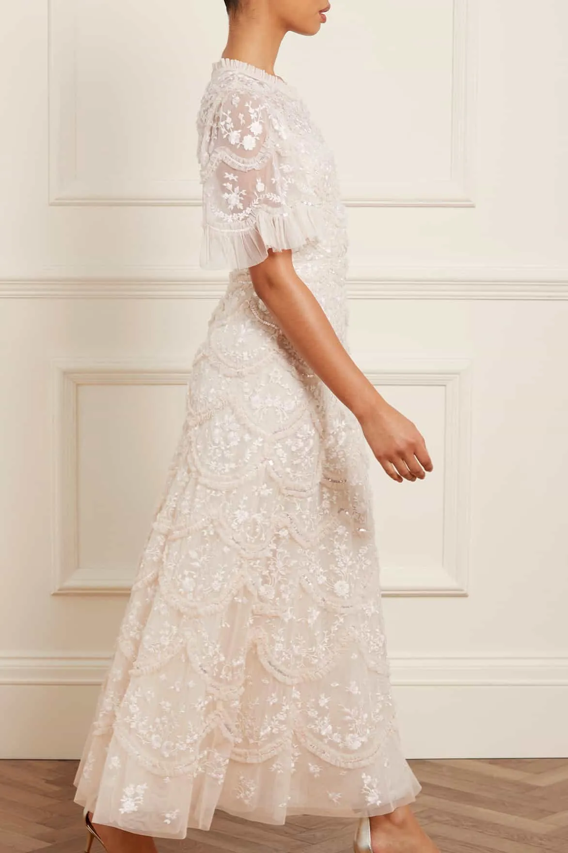 Inner lining Refined Feel Lily Bloom Ankle Gown