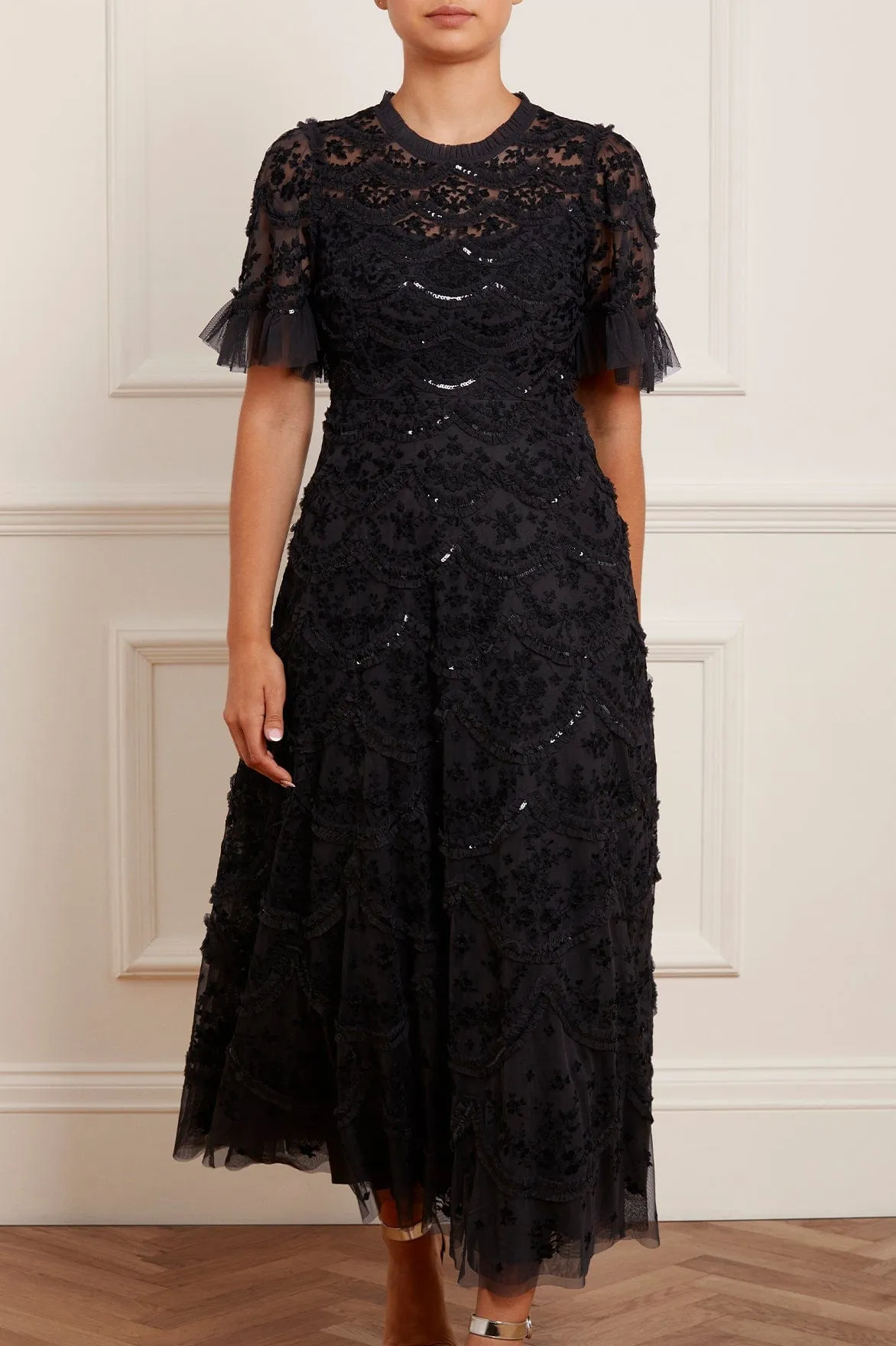 Lily Bloom Ankle Gown Bow Glow Fall Style