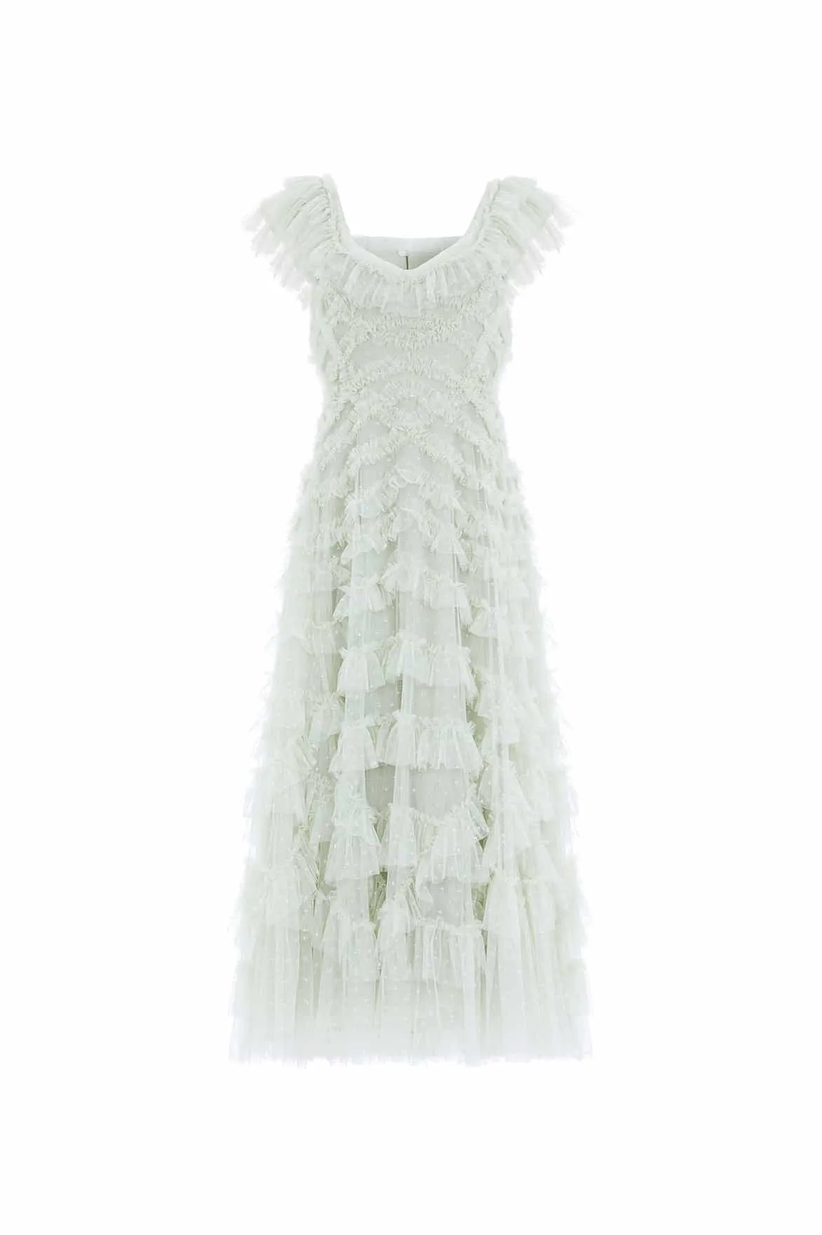 Lola Backless Ballerina Dress Invisible-Zip