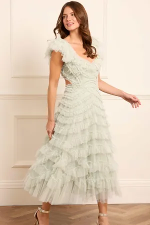 Skin Tone Trendy Appearance Lola Backless Ballerina Dress