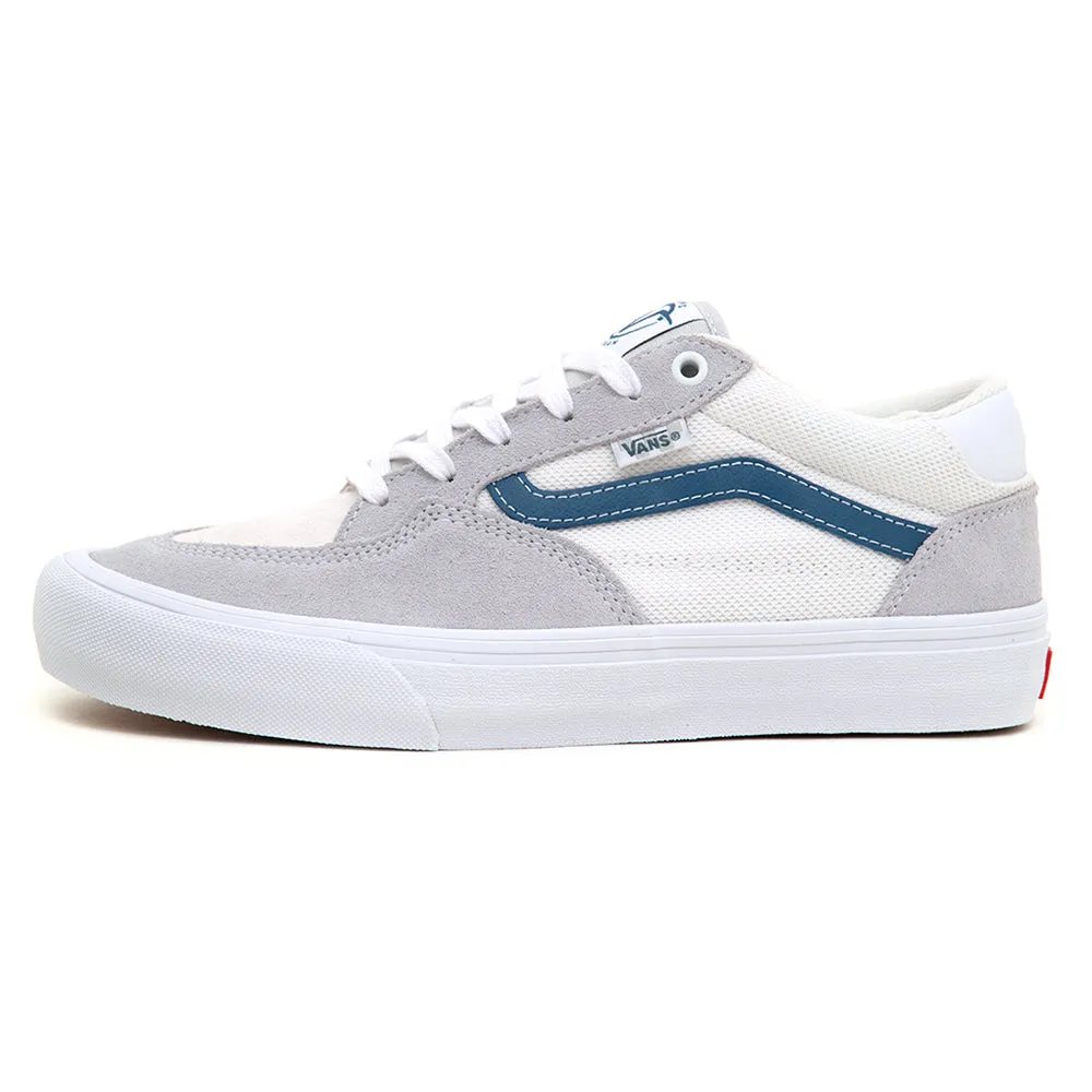Skate Rowan (Grey / Navy) VBU Heel Safe Shine Tone